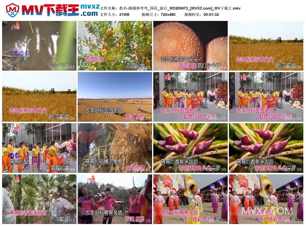 佚名-圆圆和弯弯_国语_流行_MD200673